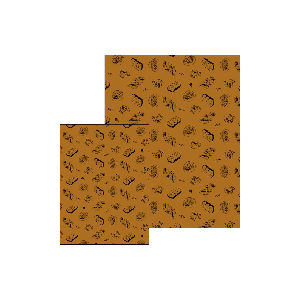 ワックスペーパー　ブックジャケット