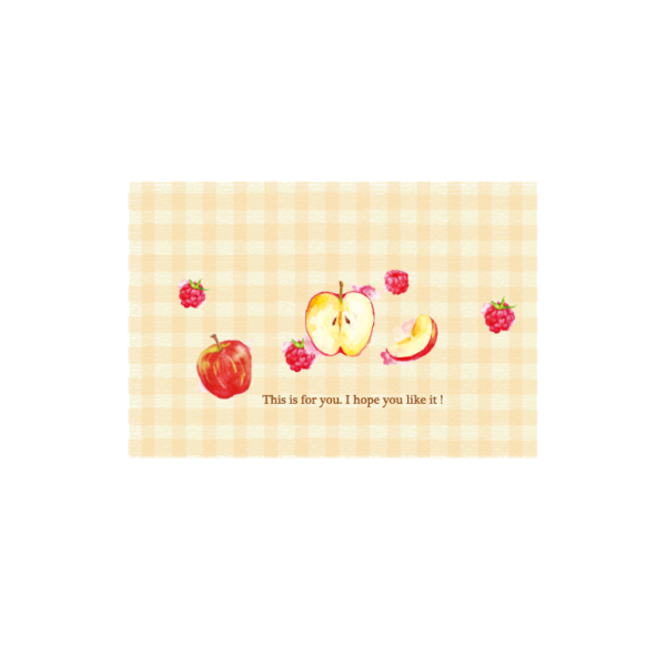 フリーカード　ピクニック