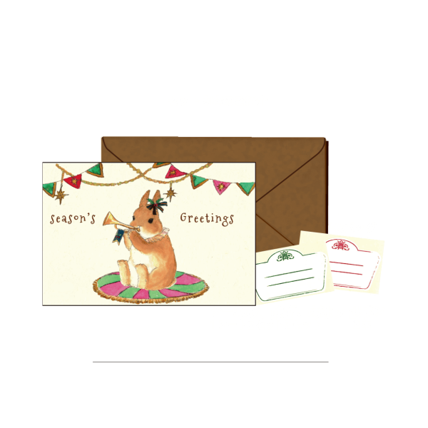 ラッパとうさぎ