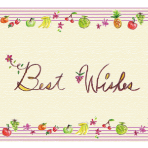 POST CARD フルーツ（6セット）