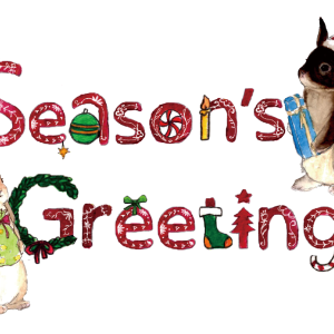 KRAFT PAPER BAG -Season's Greetings ver.-  　Season's Greetings（6セット）