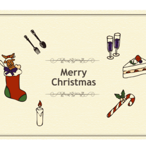 POST CARD クリスマスイヴ（1枚入り×６セット）