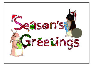 ギフトタグ　GIFT TAG　-Season's Greetings ver.- Season's Greetings（6セット）