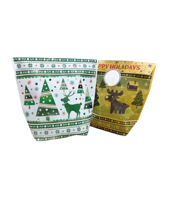 舟底型ワックスペーパーバッグ（6セット）　 WAX PAPER BAG [BOAT-BOTTOM] (6sets)