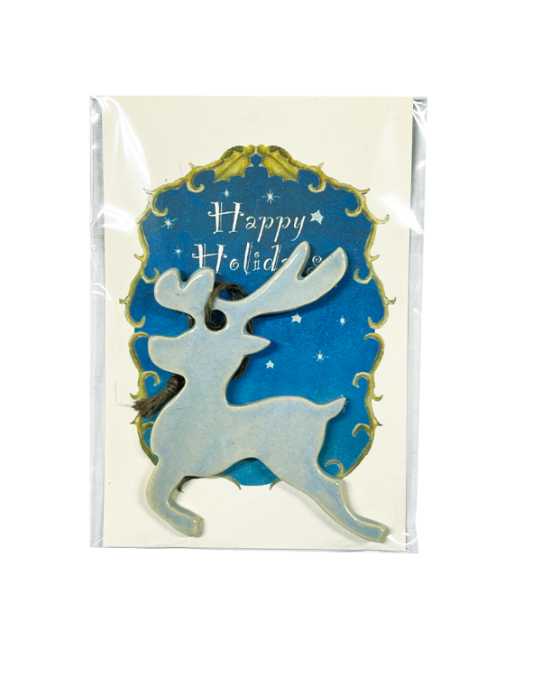オーメント　トナカイ（6セット）ORNAMENT REINDEER（6sets) - 画像 (2)