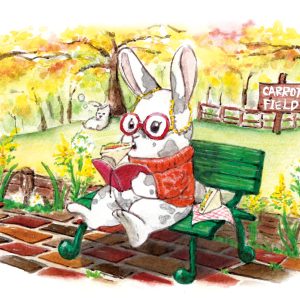ポストカード＆ワックス封筒 うさぎたちの物語（6セット）　POSTCARD & WAX ENVELOPE STORY OF RABBITS (6sets)