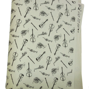 レトロペーパー　楽器　(6セット）