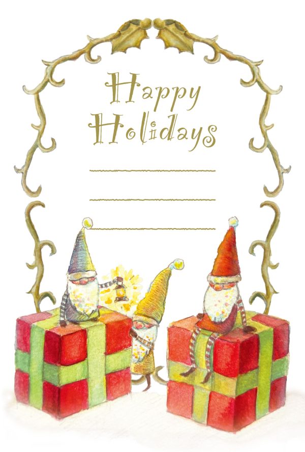 POST CARD   トムテメッセージ（1枚入り×６セット）