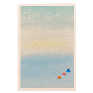 POST CARD かもめ（1枚入り×６セット）